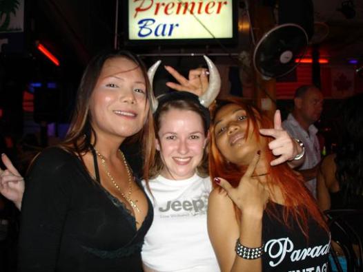 The devil in my niece with Ladyboy and her lady friend